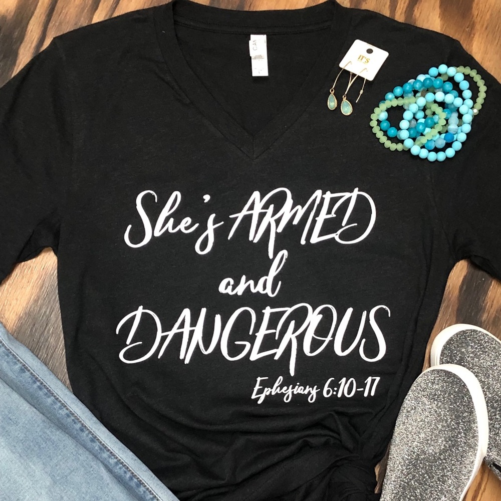 She’s Armed and Dangerous Tee